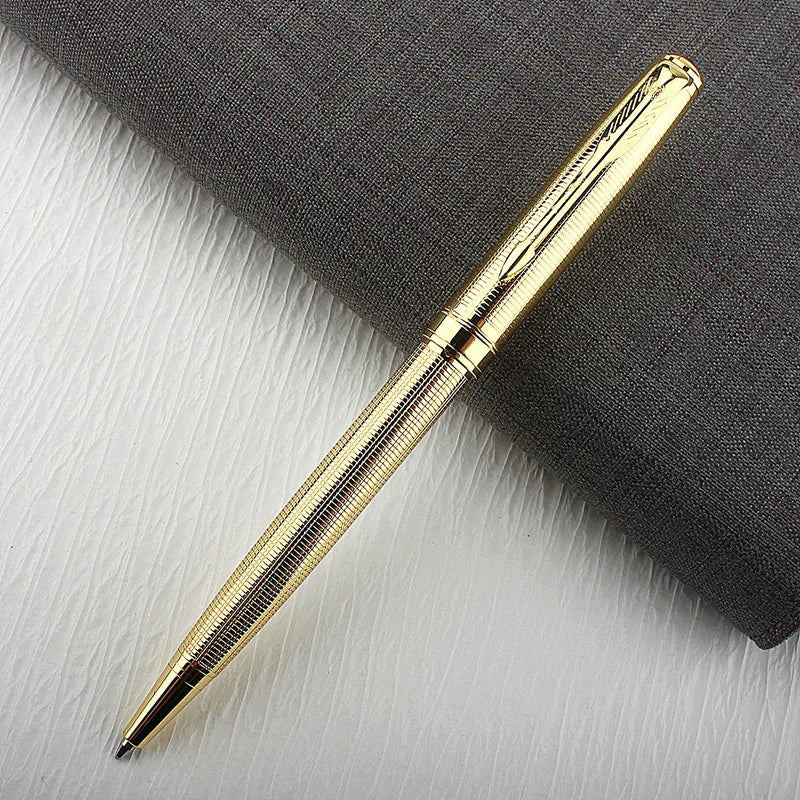 High Quality Multiple Colour Metal Ballpoint Pens Administrative Office Stationery Luxurs Blue Ink Quake 5017-6