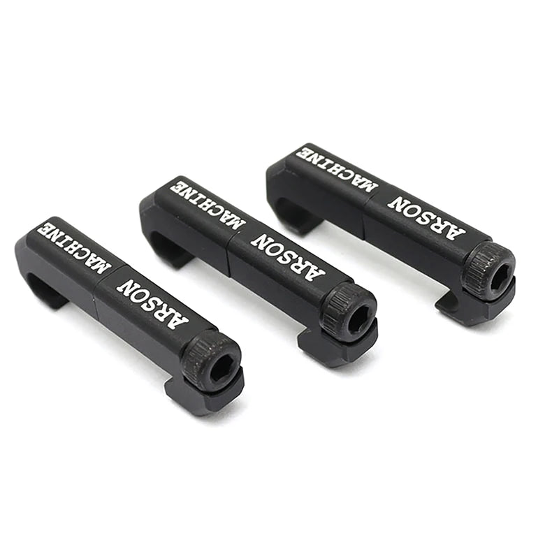 3pcs/Set Wire Guide System Cable Management Rail Cover Picatinny Rail Handguard Wire Guide Tail Fixed Quake 3PCS