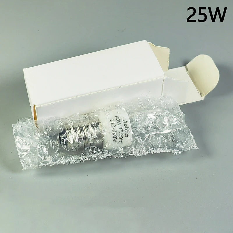 1Pcs 25W/40W E14 Oven Light Bulb 220-240V Safe Halogen Oven Lamp High Temperature 500℃ Resistant Dryer Microwave Light Bulb Quake 25W