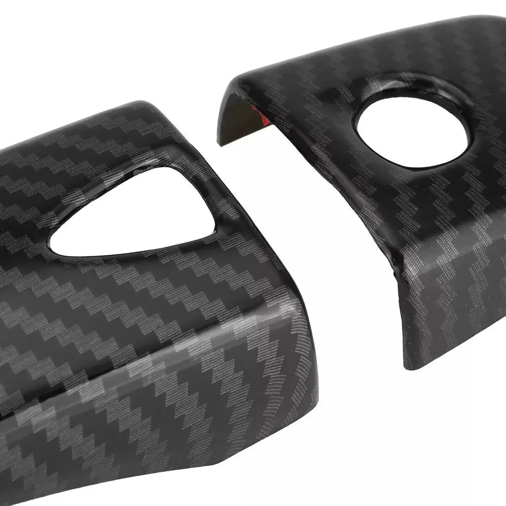 For Nissan Qashqai 2016-2019 Rogue X-Trail 2014-2017 Kicks Car Carbon Fiber Exterior Door Handle Moulding Cover Trim Sticker Quake