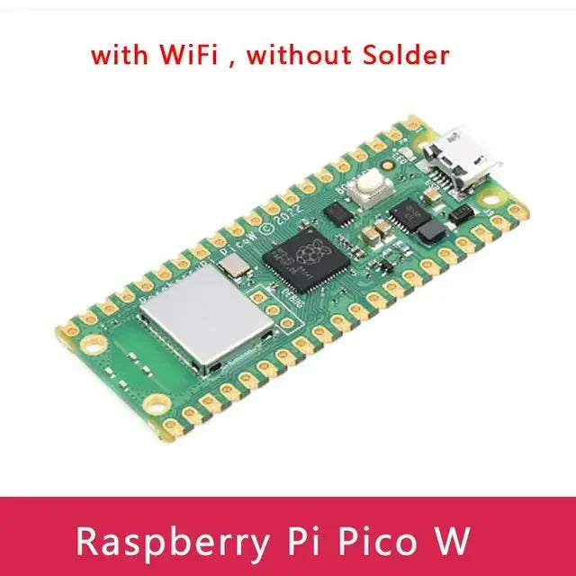 Original Raspberry Pi Pico W with Wireless WiFi Development Board, Pico or Pico H with Pin Header, Support MicroPython/C++ Quake Raspberry Pi Pico W