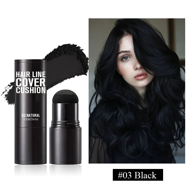 Instant Hairline Powder Fast Covering Hair Root Concealer Eyebrow and Beard Lines, and Long-lasting Wind and Sweat Resistant Quake 03