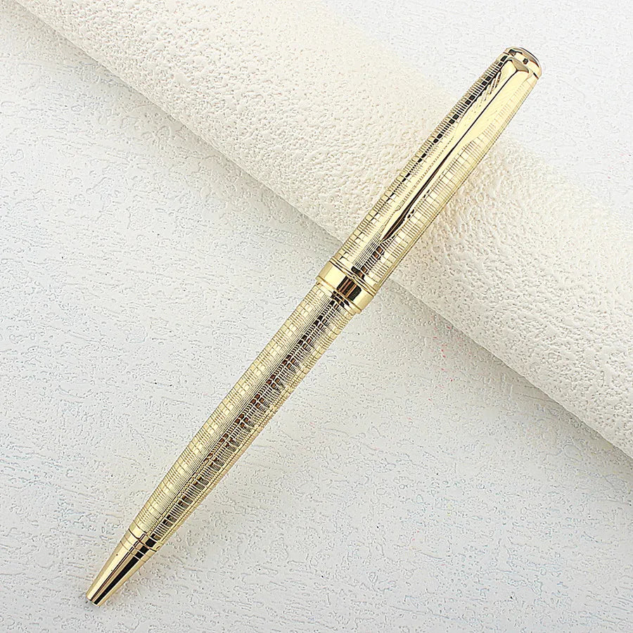 High Quality Multiple Colour Metal Ballpoint Pens Administrative Office Stationery Luxurs Blue Ink Quake