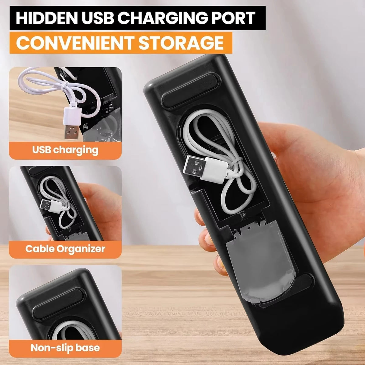 Electric Knife Sharpener Quick Sharpening Tool Rechargeable Non Slip Pad Portable Kitchen Blade Sharpener Quake
