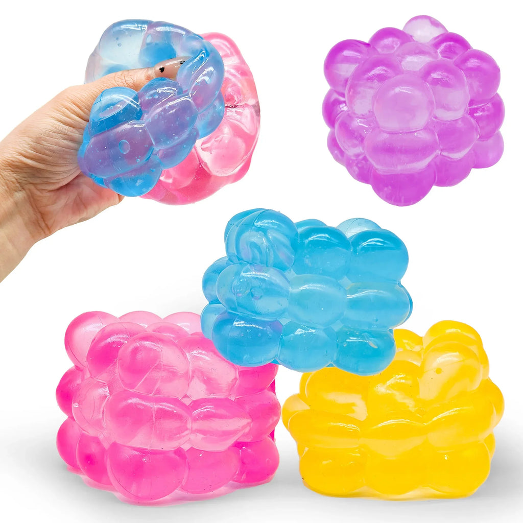 Three-Dimensional Candy Kneading Music Adult Stress Relief Squeeze Sensory Toys Decompression Simulation Cube Party Gift Quake