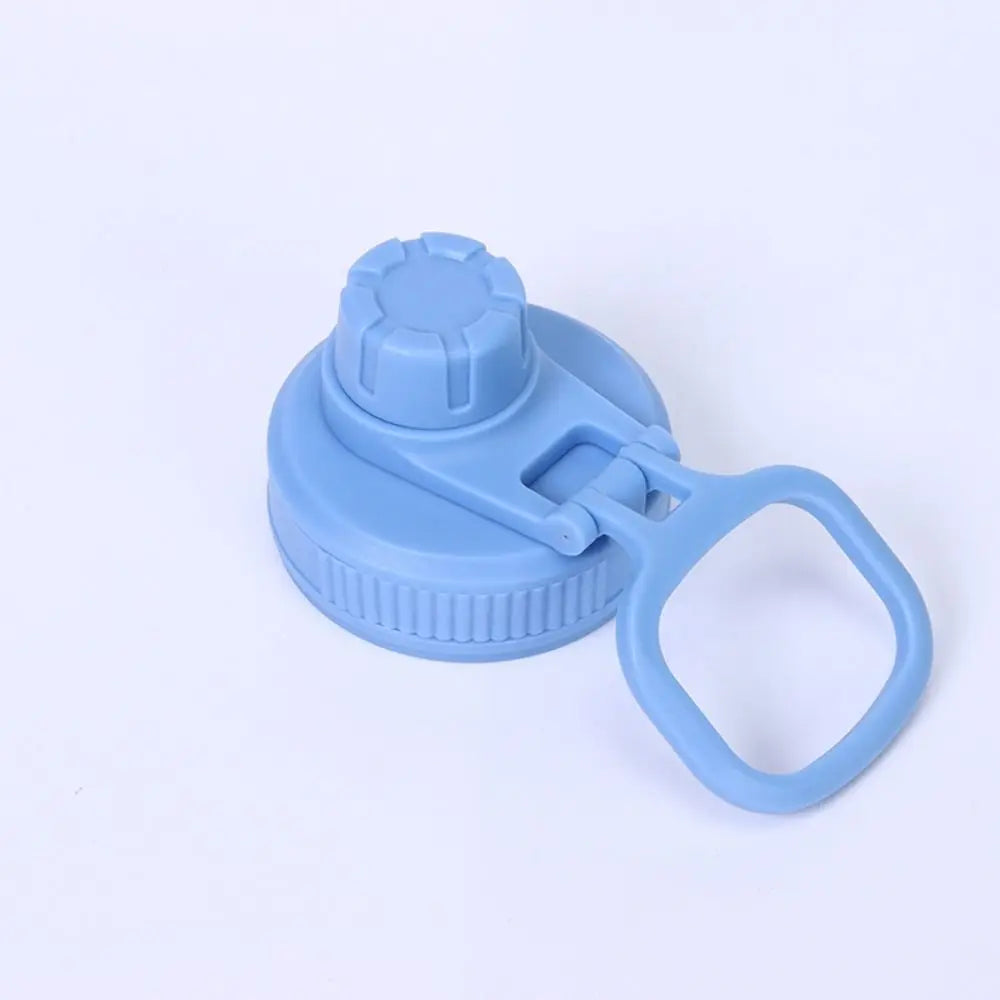 Universal Plastic Bottle Lid Replacement Multicolor Cup Cap Splash Spill Proof Water Bottle Cover Bottle Accessories Quake Light Blue