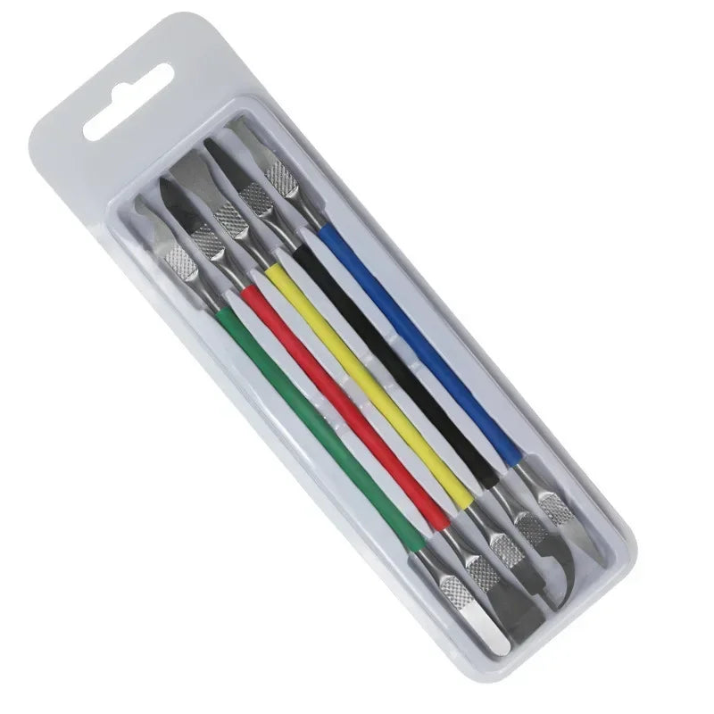 IC- Chip Repair Thin Blade CPU -NAND Remover- BGA Maintenance Knife Remove Glue Disassemble Phone Tablet PC Knife Tools Kit Quake 5 in 1