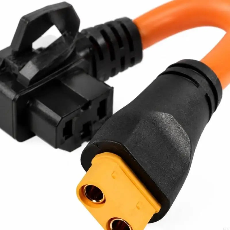 Right-Angle XT90 Power Cable with Flexible Silicone Jackets for Matching Interfaces and Space-Consciously Cable Routing K1KF Quake