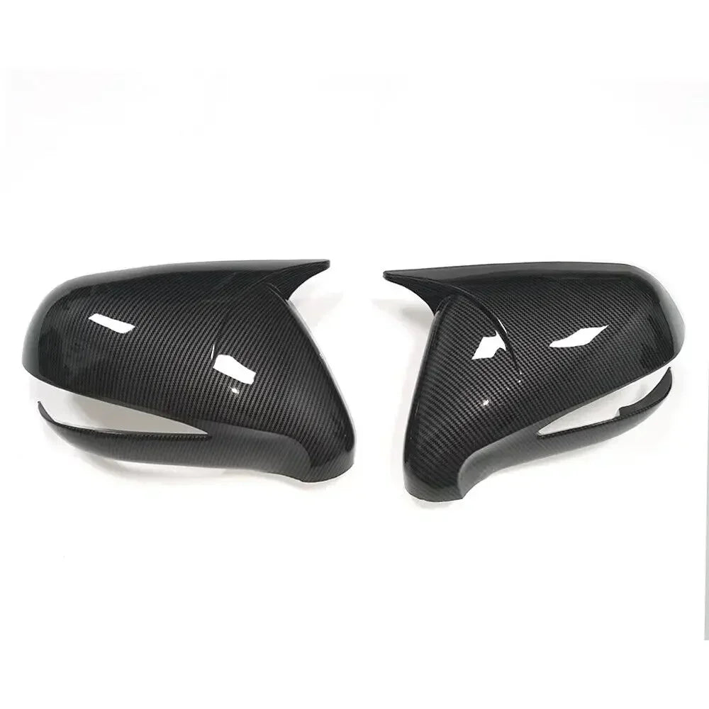 LHD For Lexus RX RX270 RX350 RX450 2009-2014 Car Sicker Rearview Side Mirror Cover Wing Cap Exterior Rear View Case Trim Carbon Quake