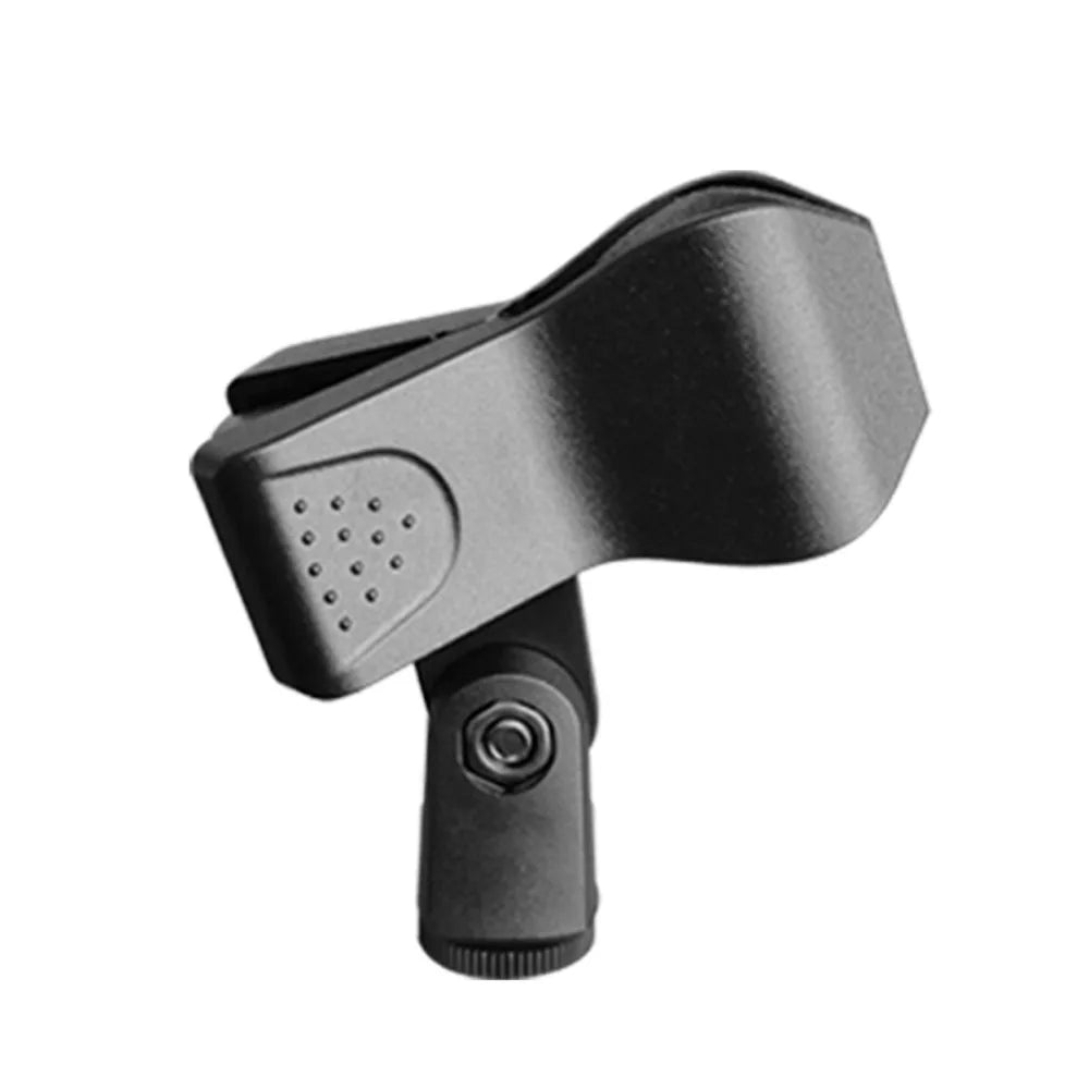 New Universal Microphone Clip Handheld Rotatable Mic Stand Clip Durable Mic Holder Clamp Wireless/ Wired Mic Quake M01