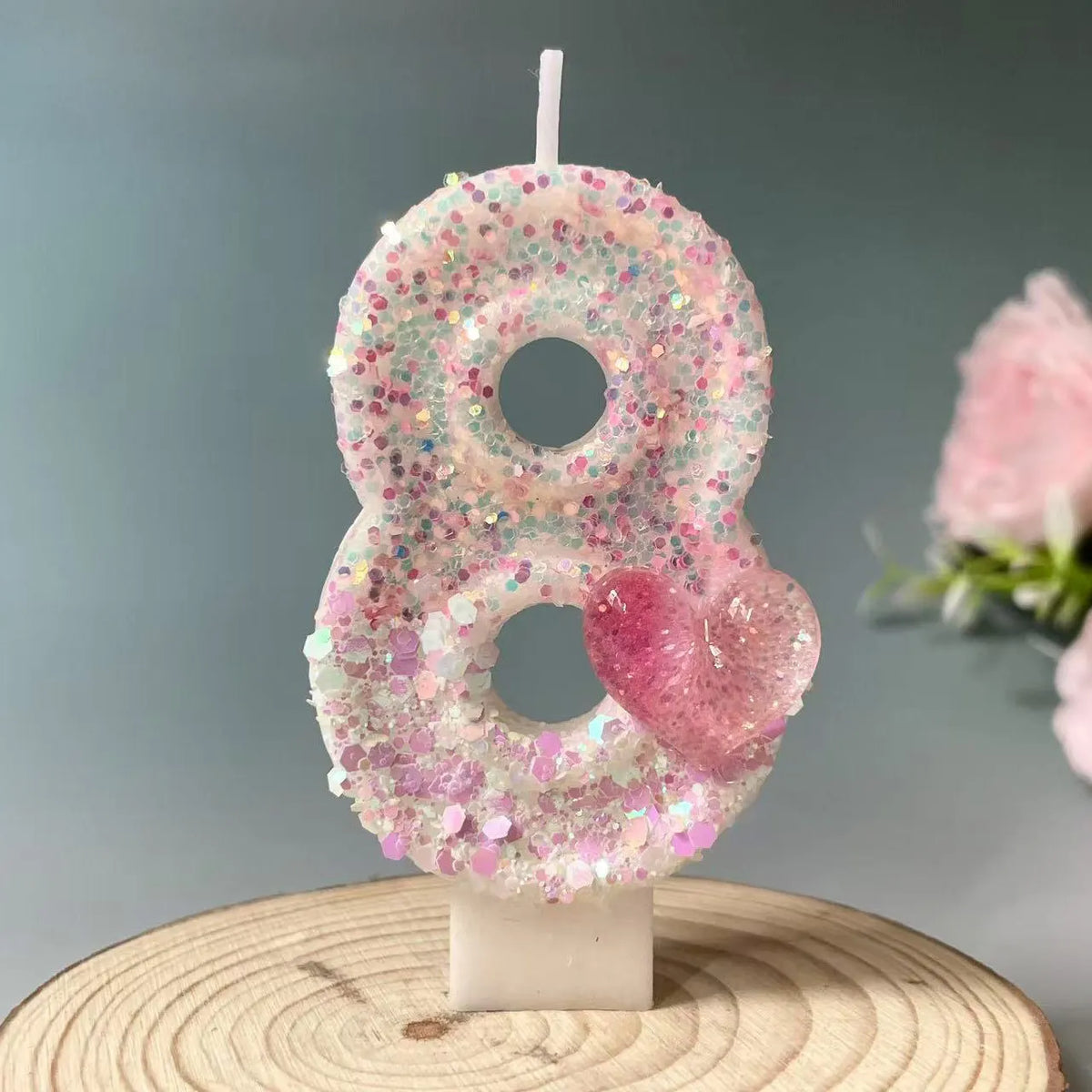 Creative Digital Candles Romantic Love Cute Styling Birthday Cake Candles Quake I