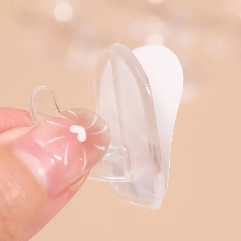 Mini Transparent Hooks Self-Adhesive Wall Hooks Heavy Duty Sticky Hangers Multi-Purpose Home Kitchen Bathroom Storage Organizer Quake