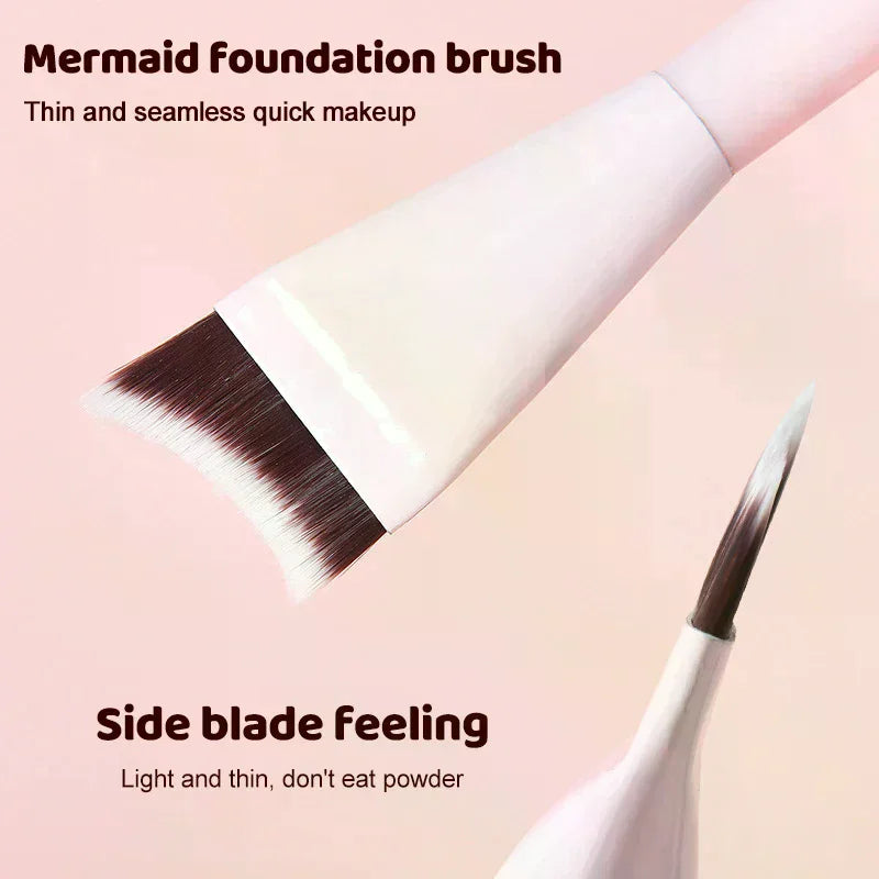 1/8 PCS Makeup Brushes Set Eye Shadow Foundation Women Cosmetic Brush Eyeshadow Blush Beauty Soft Hair Make Up Tools With Bag Quake