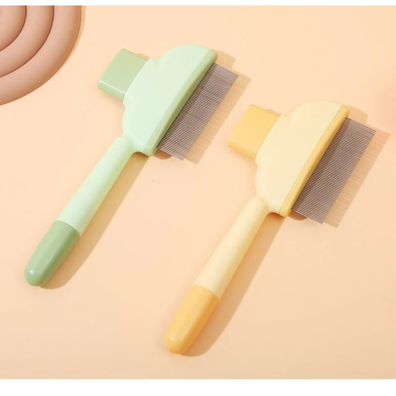 Pet Comb Suitable for Cats and Dogs To Remove Floating Hair Pet Beauty Tool for Clearing Dead Hair and Undercoat Quake