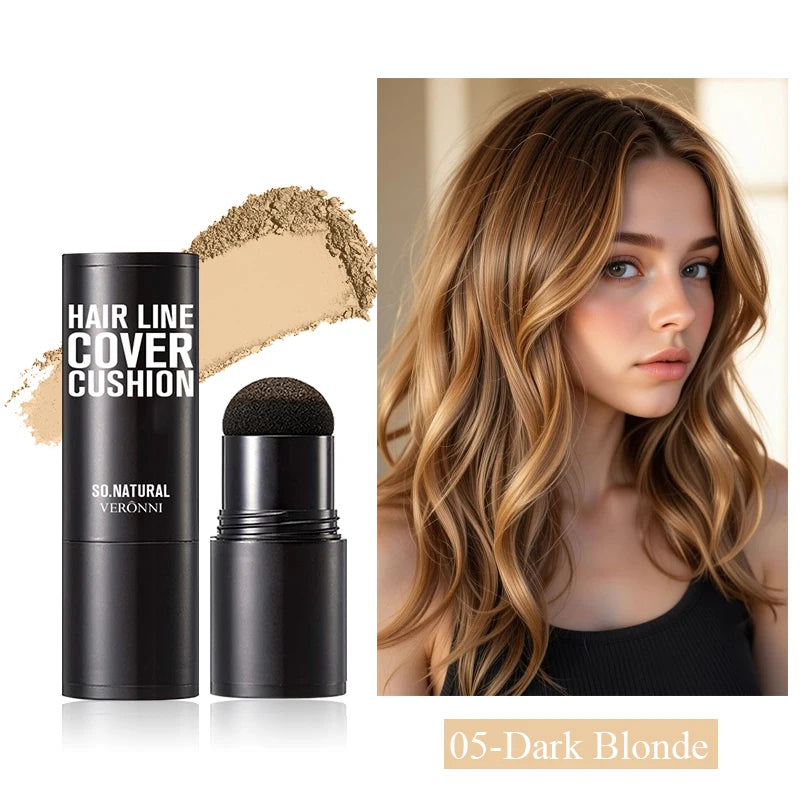 Instant Hairline Powder Fast Covering Hair Root Concealer Eyebrow and Beard Lines, and Long-lasting Wind and Sweat Resistant Quake 05