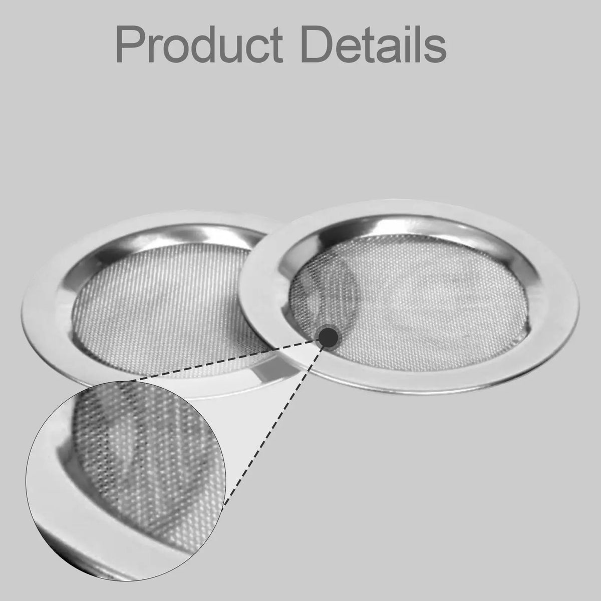 Incense Burner Filter Screen Stainless Steel Silver Sieve Plate for Backflow Incense Holders Sticks Rods and Coils Quake