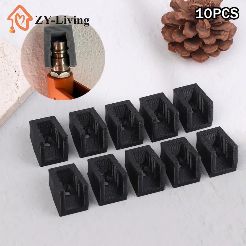 10PCS Air Tool Rack Space-Saving Hanger Pneumatic Tool Wall Mount For Garage Workshop Auto Repair Car Wash Maintenance Area Quake