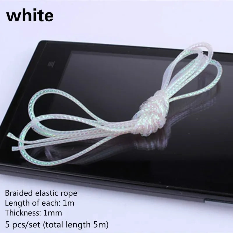 Shimmer Stretchable Braiding Hair Strings – 5m African Braid Rope