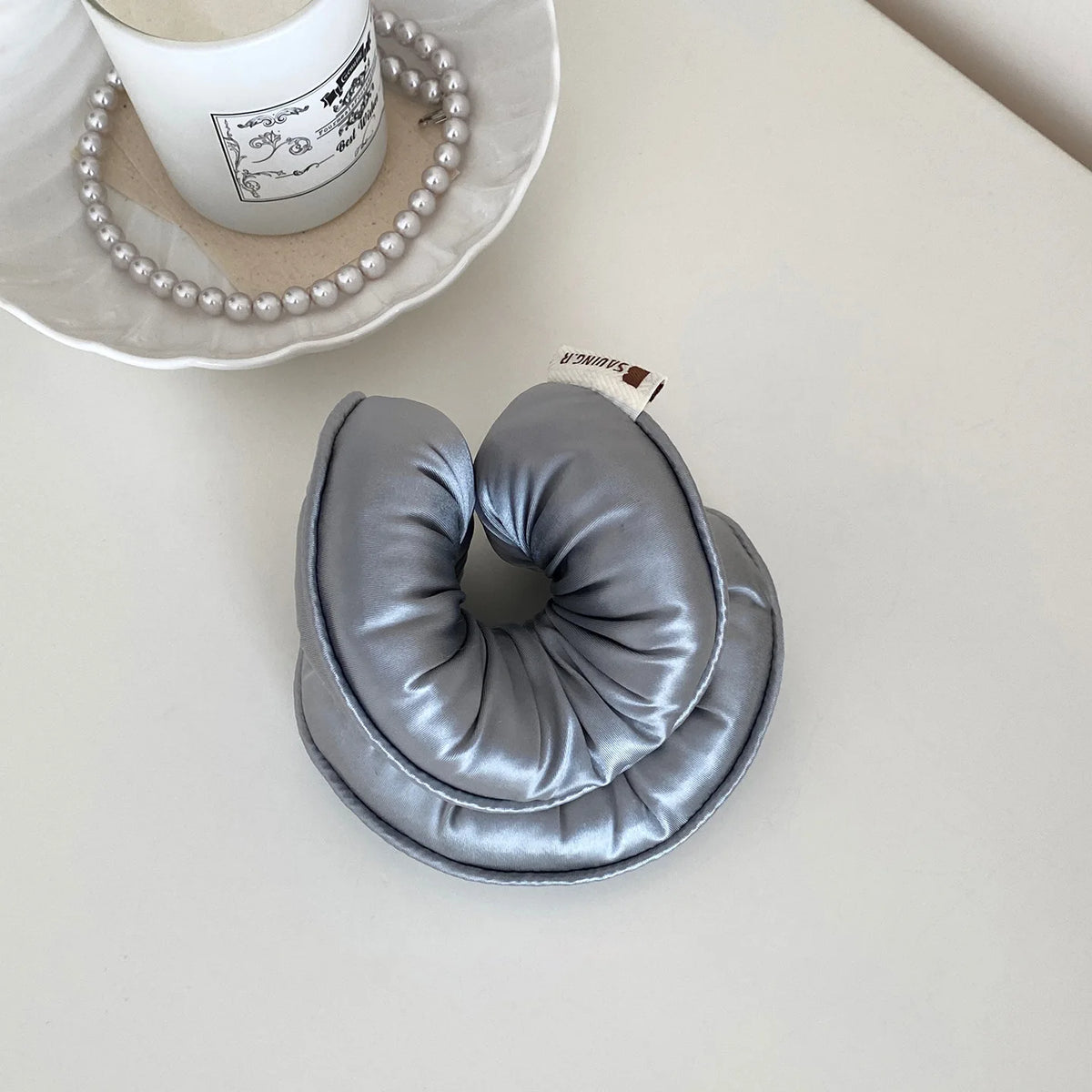 Sponge Sleep Elastic Ponytail Holder Hair Scrunchies for Women Hair Accessories Girls Soft Solid Satin Filled Cotton Big Bands Quake be