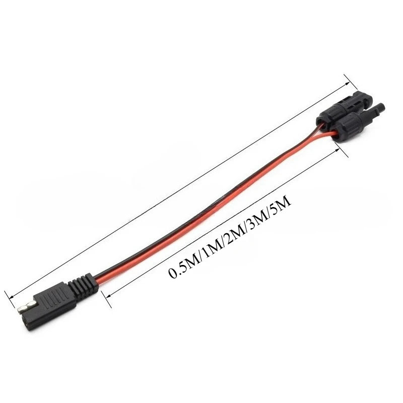 12AWG MC4 Adapter Expansion Cable Connector For Multiple Plugs Domestic Solar Power Plants Photovoltaic System Quake