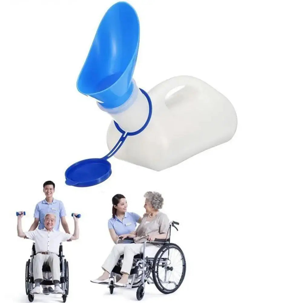 Unisex urinal with car mounted urinal interface, suitable for car mounted urinals automotive parts 1000ML Quake