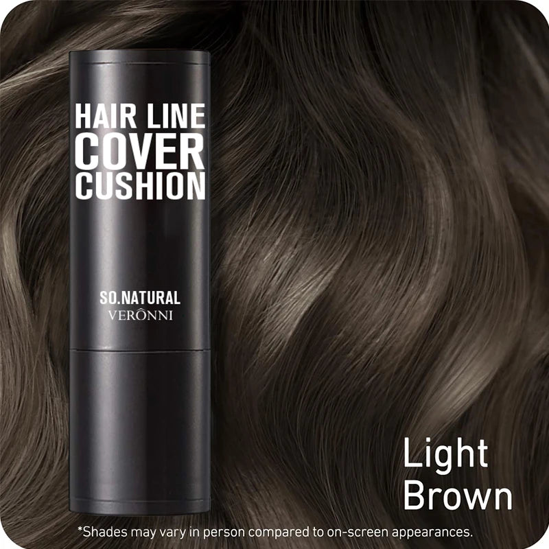 Instant Hairline Powder, Fast Covering Hair Root Concealer, Eyebrow and Beard Lines, and Long-lasting Wind and Sweat Resistant Quake 11-Light Brown