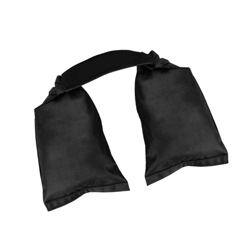 Two Section Sandbag Weight For Photography Light Stand Balance Support With Secure Fastener Tape For Studio And Outdoor Use K1KF Quake