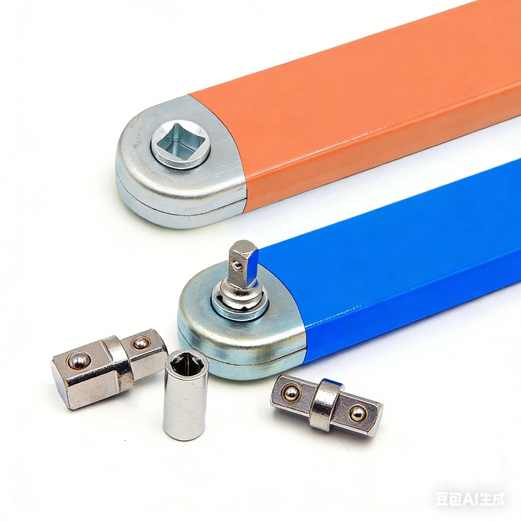 Compact Offset Extension Wrench Dual Purpose Multi Adapter Professional Impact Socket Ratchet Automotive Hand Tool Quake