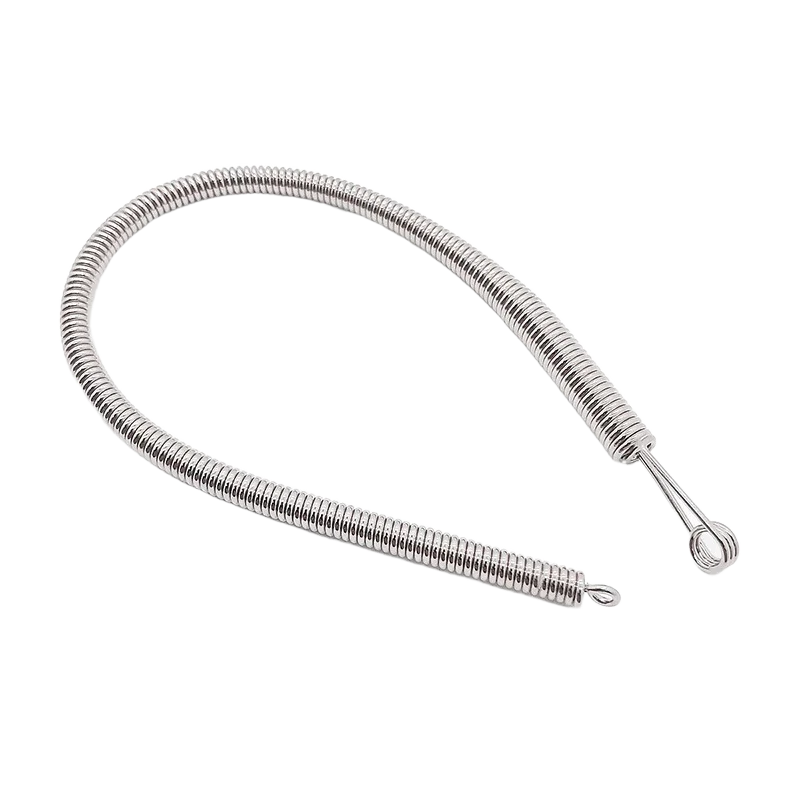 Bendable Spring Drawstring Threader Clip Pants Hoodies Elastic Band Lace Cord Flexible Drawstring Thread DIY Sewing Accessories Quake Bendable Spring 2 PCS