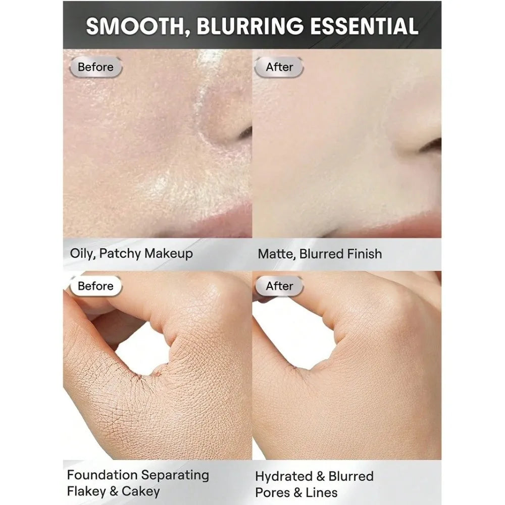 New Hydrating Makeup Primer Matte Smoothing Fine Lines Makeup Base Cream Transparent Texture Long-lasting Blurring Face Primer Quake