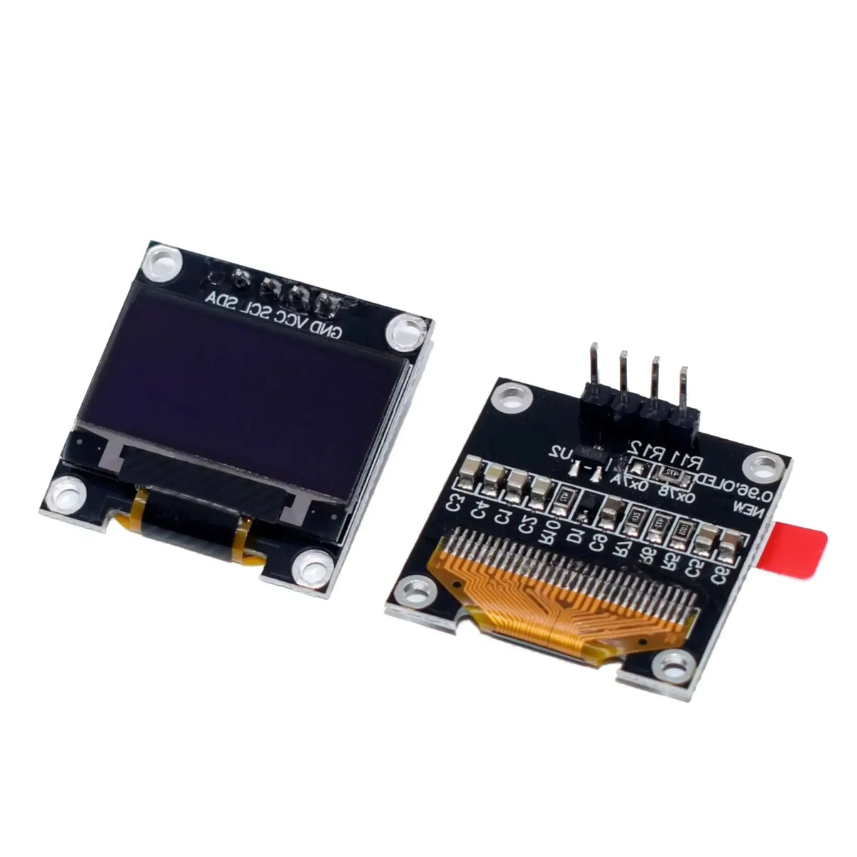 0.96- inch IIC Serial White OLED Display Module 128X64 I2C SSD1306 LCD Screen Board GND VCC SCL SDA 0.96" for arduino oled black Quake