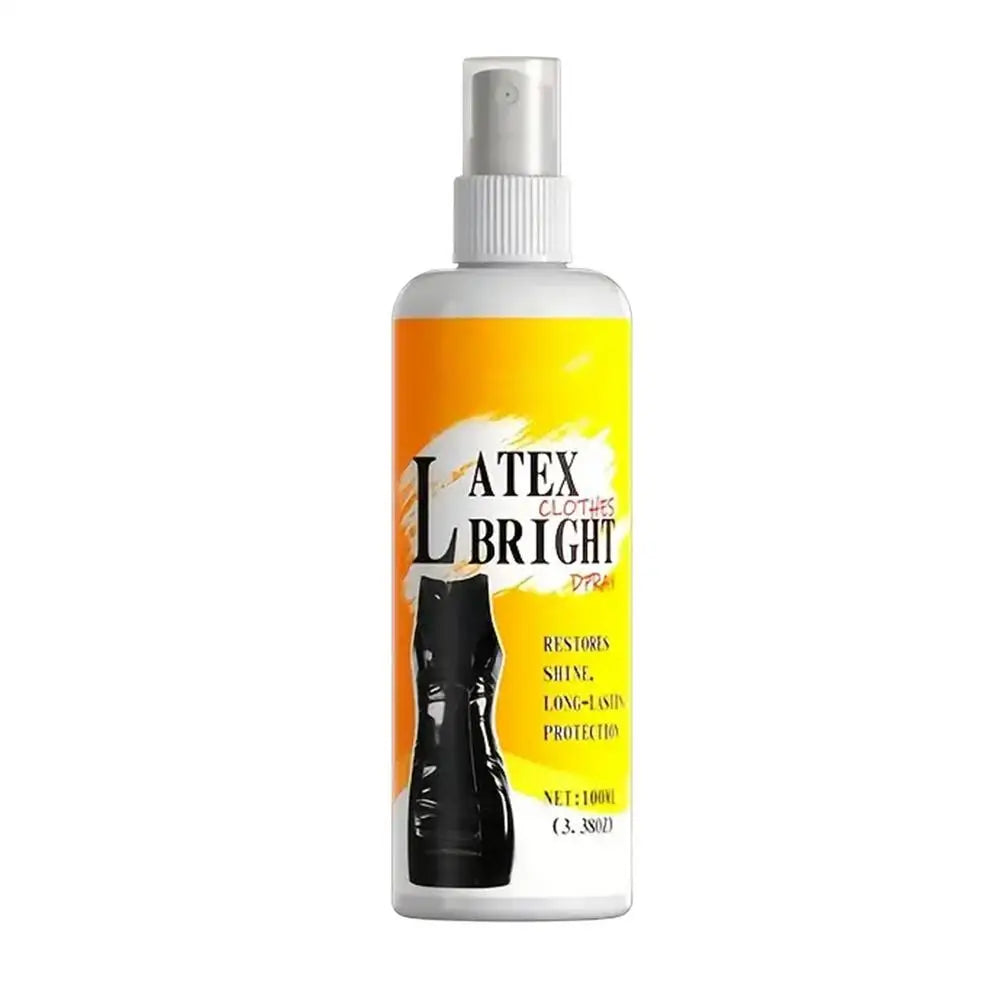 Latex Shiner 100ml Clothing High Gloss Long Lasting Non-greasy Shine Latex Clothes Spray for Rubber Pvc Outfits Garments Quake 100ml