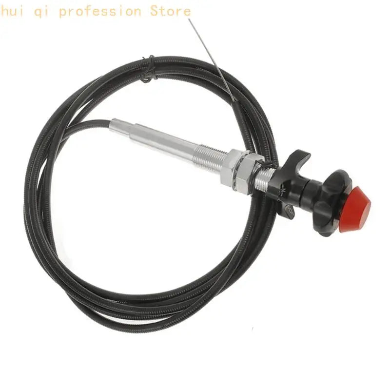 55204 VCGTX10 10 Feet Length Car Truck Vernier Locking Throttle Cable Universal H8WE Quake