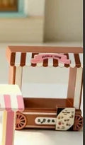 10Pcs Cute Dollhouse Miniature Wooden Coffee Van Model Furniture Accessory Resin For Doll House Decor Scene Prop Kids Toys Gift Quake coffee