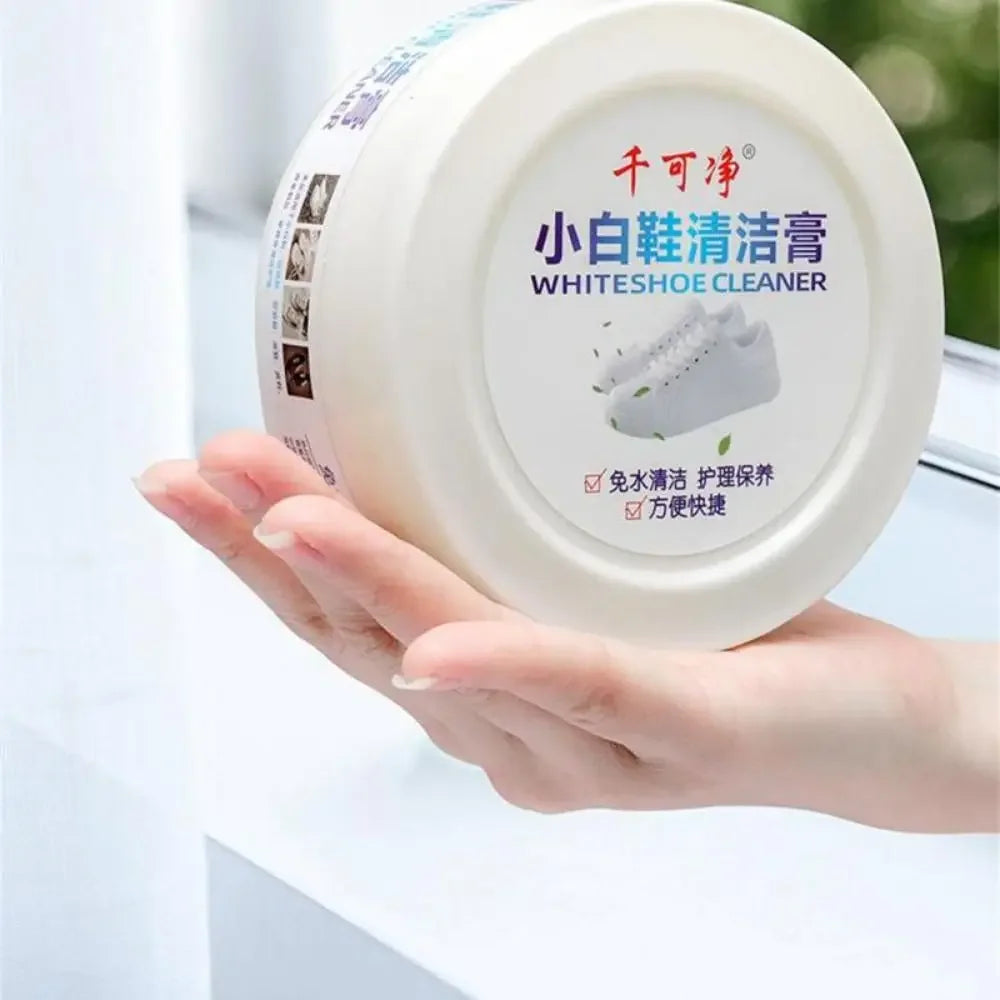 White Shoes Cleaning Cream Stains Remover Shoes Whitening All-Purpose Cleansing Cream For Cleaning Take Care Shoes Sneakers Quake