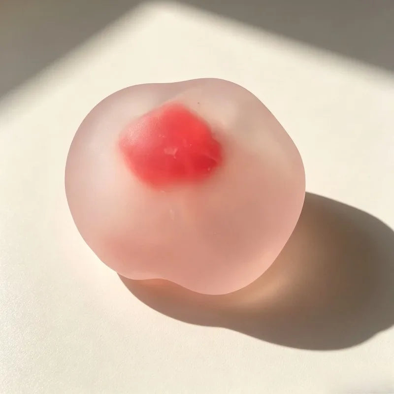 Strawberry Gummies Cute Girl Style High Appearance Reusable Stress Relief Squeezing Toy Slow Rebound Ventilation Toy Quake Strawberry mochi