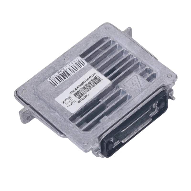 68222897AA 63117180050 89089352 Vehicle Headlight Ballast Unit for Lighting Repairs, Finned Metal Control Part for Lighting H8WE Quake CN