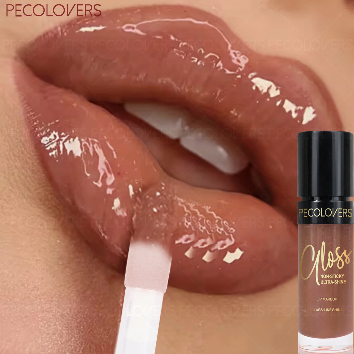 Moisturizing Colorful Lip Oil Lip Gloss, Shiny Lip Glaze Lip Gloss, Hydrating and Light Texture, Water Gloss Natural Finish Quake