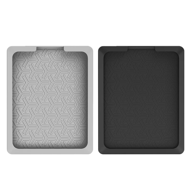 Flat Dish Protective Cover, Silicone Panel Sleeve with Rear Stand Opening for V5 Antennae Storage, Home Use, and Daily K1KF Quake
