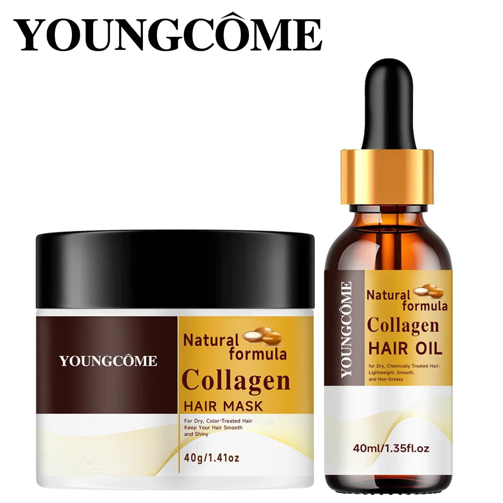 Oil and Shampoo Deep Nourishing Scalp Remove Dandruff Strengthens Hair for Shiny Shampoo Hair Care Quake