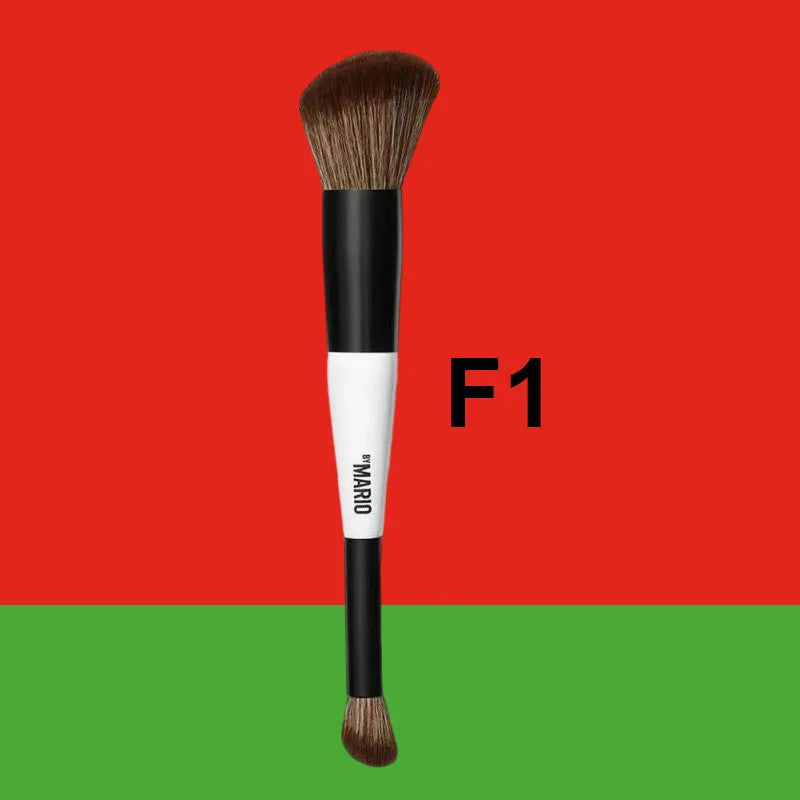 Big Purple Foundation Brush and F1 F2 F3 F4 Highlight Blush Eye Makeup Soft Glow Blush Brush Soft Fiber Hair Fashion Face Brush Quake F1