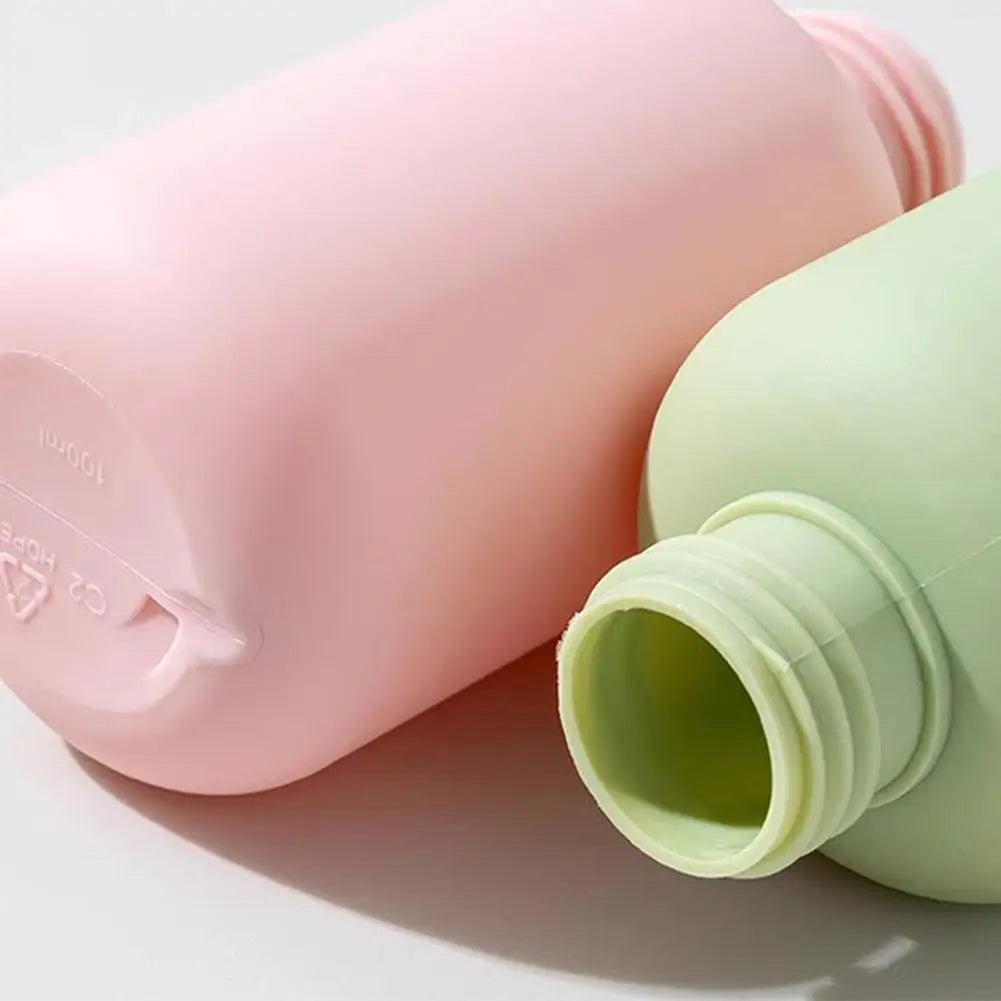 Portable Travel Squeeze Bottles Refillable Empty Containers for Shampoo Lotion Liquid Leak-proof TSA Approved Cosmetic Bottles Quake