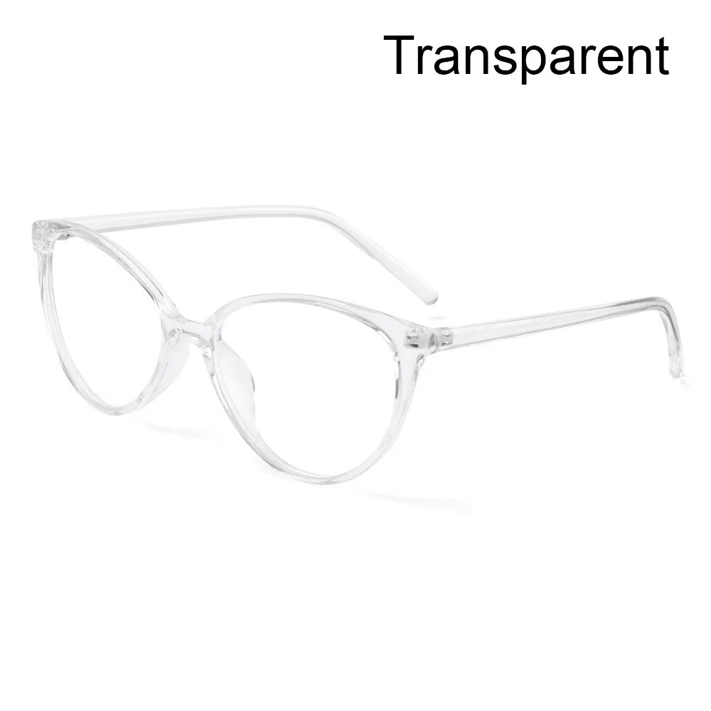 New Anti Blue Light Glasses Computer Goggles Fashion Clear PC Frame Eyeglasses Blue Rays Blocking Eyewear Vision Care Glasses Quake transparent