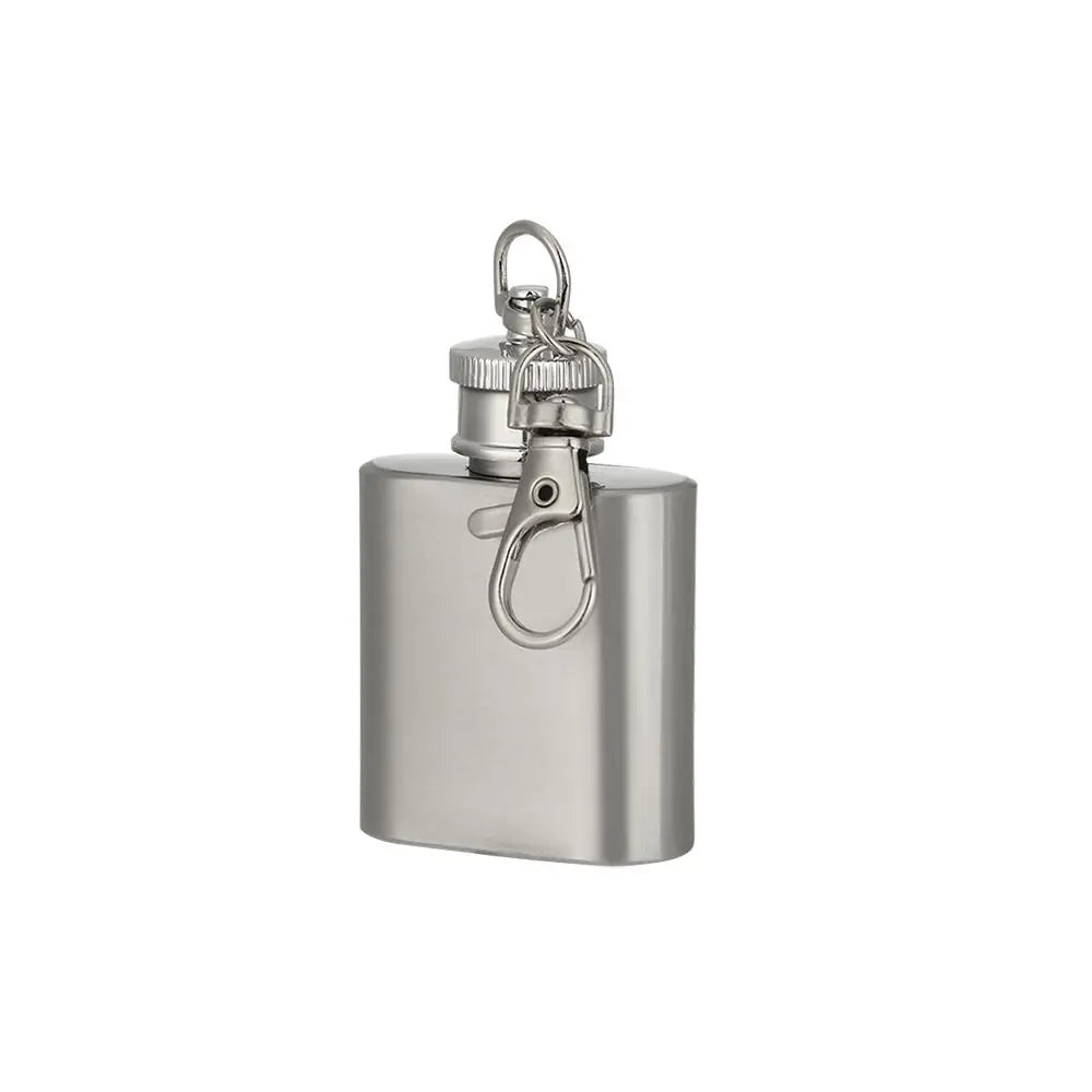 Stainless Steel Hip Flask Portable Liquor Flask Leakproof Drinking Bottle Alcohol Wine Whiskey Holder Drinkware Wedding Party Quake 1oz (28ml)