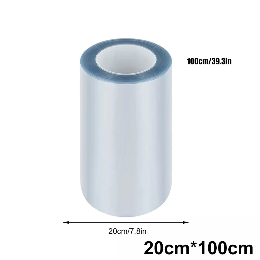 Car Protective Film Transparent PU Film Car Scratch Wrap Multi-Use Paint Film Automotive Transparent Protective PU Film Quake 20x100CM