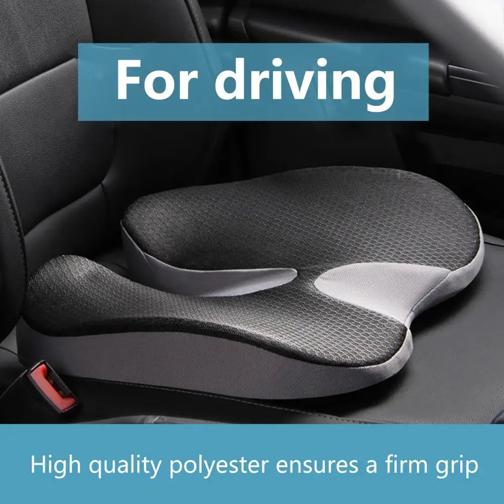 Sciatica Relief Cushion Ergonomic Car Seat Cushion for Pressure Relief Posture Improvement Soft for Comfortable for Students Quake