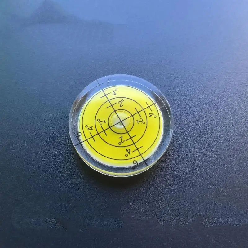 1Pcs 32mm Spirit-Bubble Degree Mark Mini Bubble Level Accuracy Round Measuring Meter Professional Measuring Tools Quake A6
