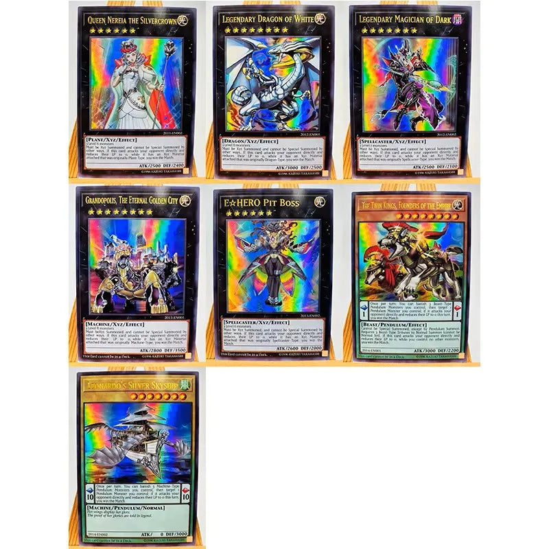 40PCS Yu-Gi-Oh! WCS Champion Cards 2004-2024 - Ultimate Champion Prize Collection Limited Edition Graded Holo Set Anime Gift Quake
