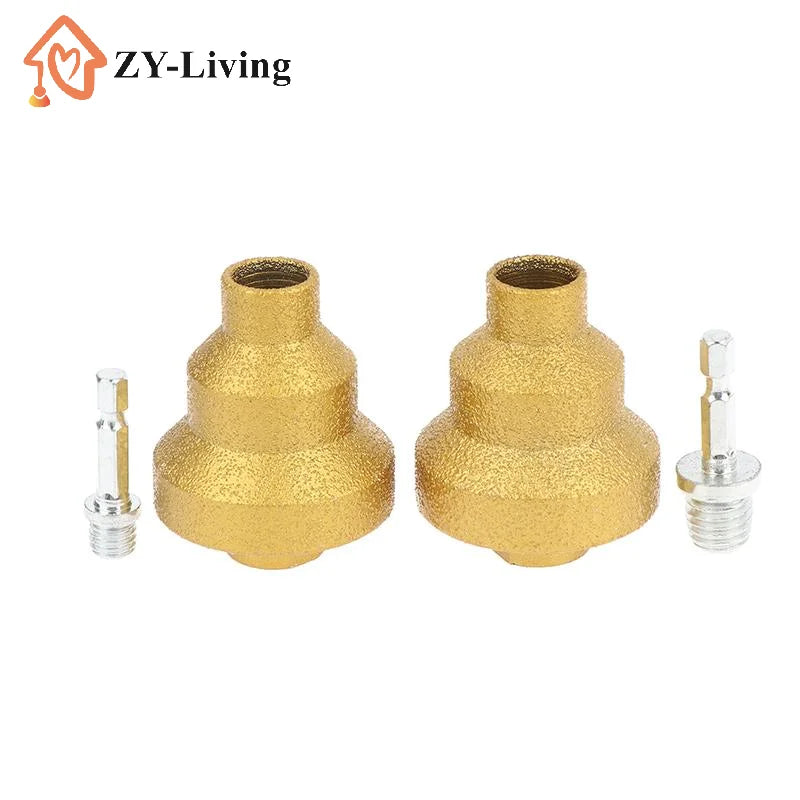 Diamond Brazed Step Hole Reamer Sharp Hard Edge Multifunctional Hole Opener For Angle Grinder Tile Marble Granite Drill Quake