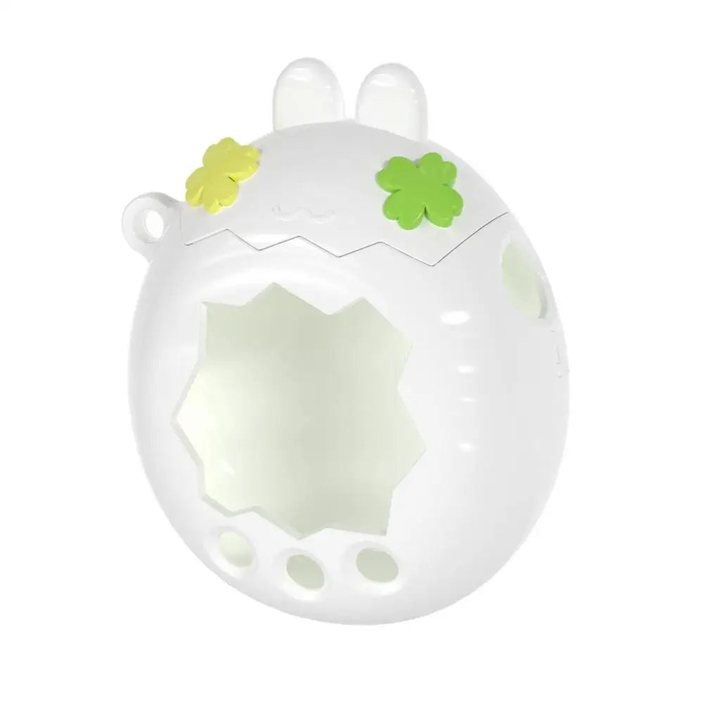 For Tamagotchi Paradise Case Flexible Silicone Splash Resistant Protective Shell Bunny Ears Flower Clover Cute Accessory Quake F